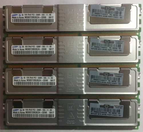 Stück samsung ram - 1gb, 2rx8